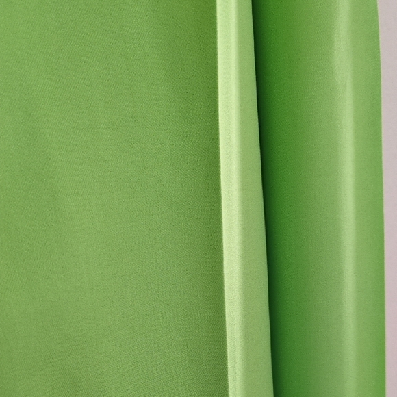 Topshop High Rise Lime Green Trousers Sz 2 - Picture 11 of 14